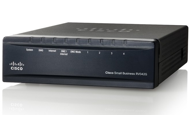 Dual Gigabit WAN VPN Router Cisco RV042G