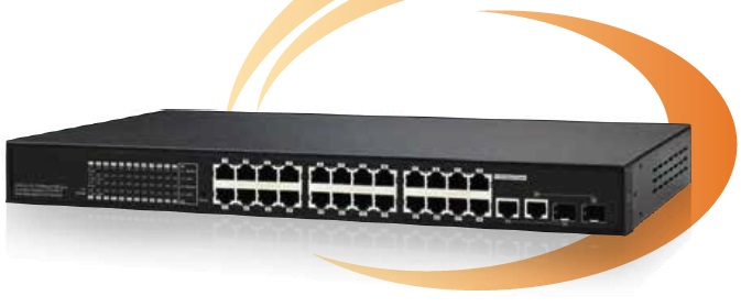 26-Port 10/100Mbps PoE Switch IONNET IFS-2624W (380Watt)