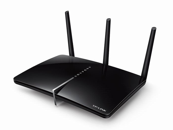 AC750 Wireless Dual Band Gigabit ADSL2+ Modem Router TP-LINK Archer D2