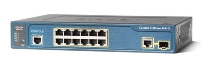 Switch CISCO Catalyst 3560 WS-C3560-12PC-S