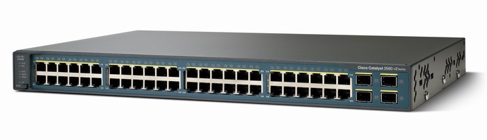 Switch CISCO Catalyst 3560 WS-C3560V2-48TS-S