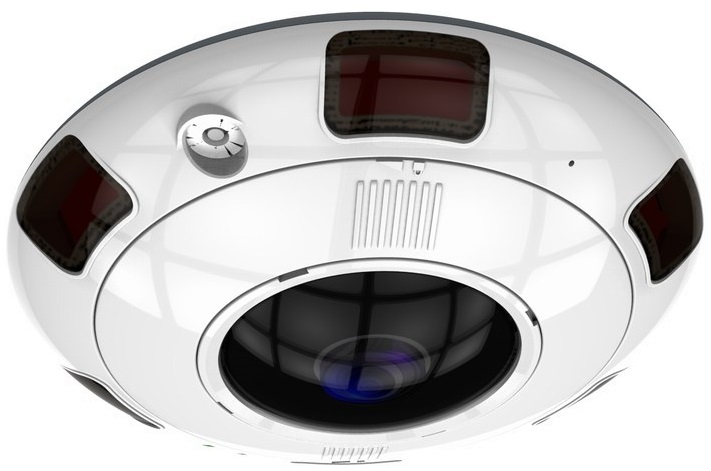 Camera IP 6-Megapixel Fisheye hồng ngoại Goldeye GE-NFE566-IR