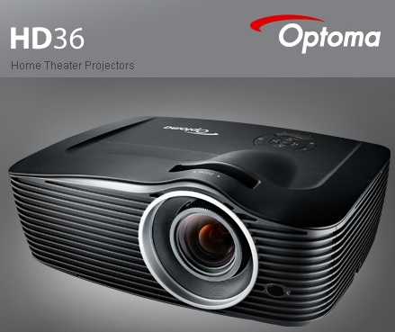 Máy chiếu giải trí HOME THEATER OPTOMA HD36