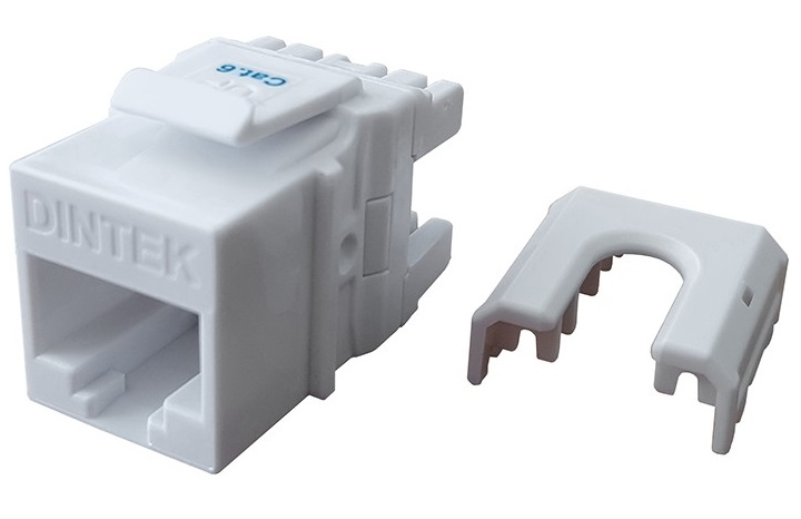 Modular Jack-Ổ cắm Dintek CAT.6 Keystone Jack (1305-04042)