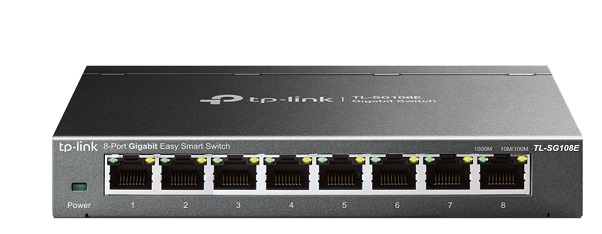 8-Port Gigabit Easy Smart Switch TP-LINK TL-SG108E