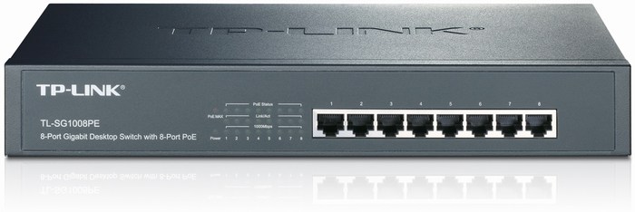 8-Port Gigabit PoE Switch TP-LINK TL-SG1008PE