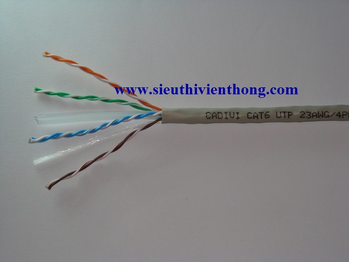 Cáp mạng CADIVI CAT.6 UTP