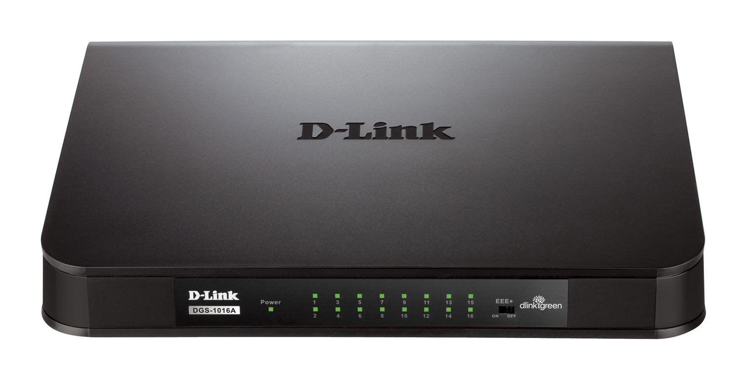 16-Port Gigabit Switch D-Link DGS-1016A