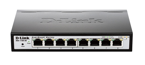 8-Port Gigabit Smart Managed Switch D-Link DGS-1100-08