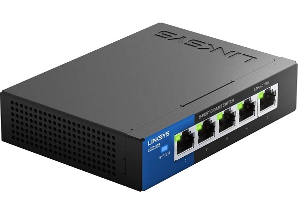 5-Port Business Desktop Gigabit Switch LINKSYS LGS105