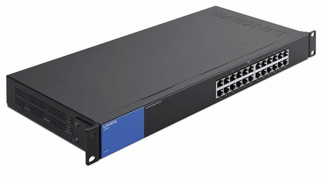 24-Port Business Desktop Gigabit Switch LINKSYS LGS124