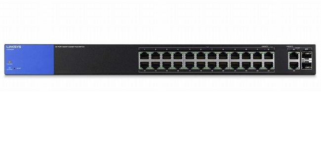 26-Port Business Smart Gigabit PoE+ Switch LINKSYS LGS326P