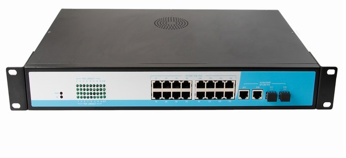 16-Port 10/100Mbps PoE Switch NETONE NO-AF-1622 (260 Watt)