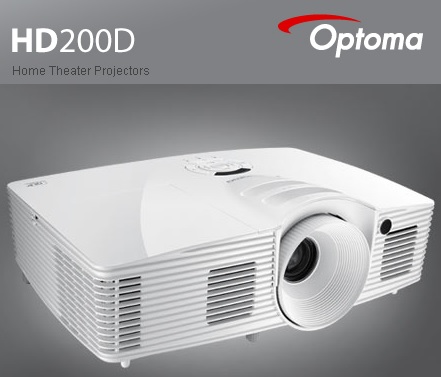 Máy chiếu giải trí Full HD OPTOMA HD200D