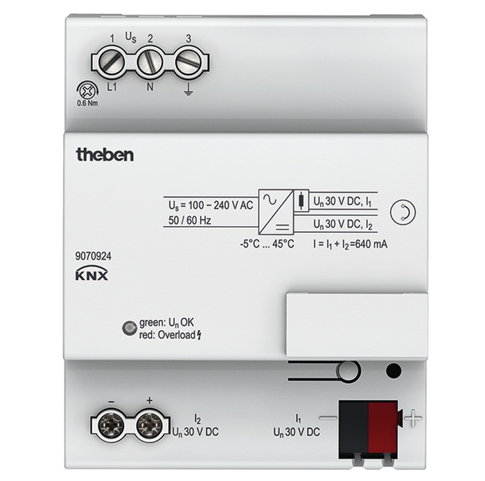 Power supply THEBEN 640 mA KNX