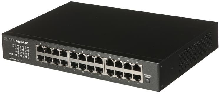 24-port GbE Unmanaged Switch ZyXEL GS1100-24E