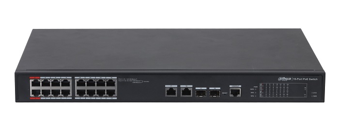 16-port 10/100Mbps PoE Switch DAHUA PFS4218-16ET-190