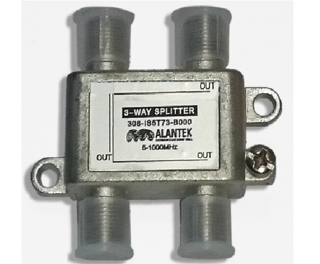 Splitter Indoor 3-way Alantek 308-IS5T73-B000