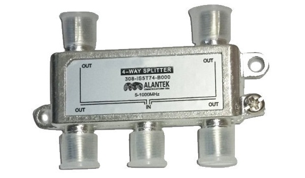 Splitter Indoor 4-way Alantek 308-IS5T74-B000