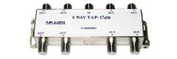 Bộ chia Tap off Indoor 8-way 20dB Alantek (308-N5278X-IT20)