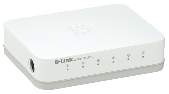 5-Port Gigabit Desktop Switch D-Link DGS-1005A 