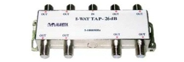 Bộ chia Tap off Indoor 8-way 26dB Alantek (308-IT5278-0026)