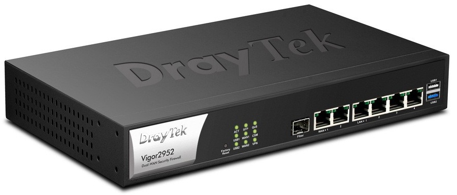 Multi WAN, Firewall, VPN, Load Balancing Router DrayTek Vigor2952