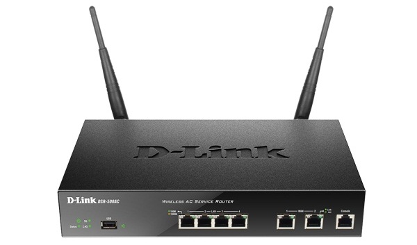 Wireless AC Dual-band Service Router D-Link DSR-500AC