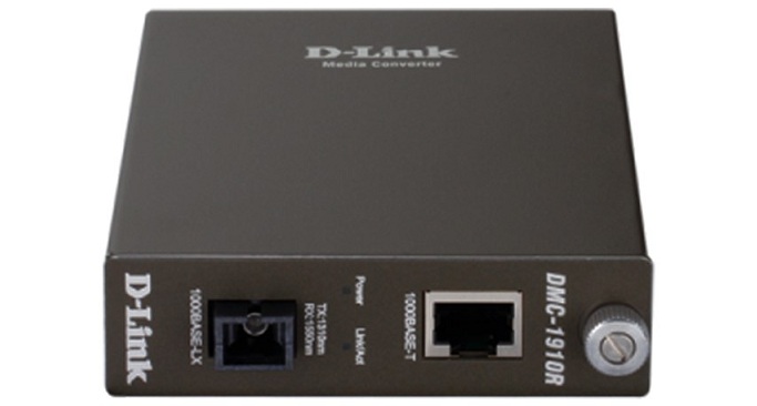 1000Base-TX to 1000Base-LX Single Fiber Media converter D-Link DMC-1910R