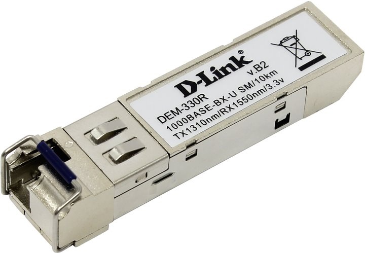 SFP Transceiver 1000Base-BX-U Single-mode D-Link DEM-330R