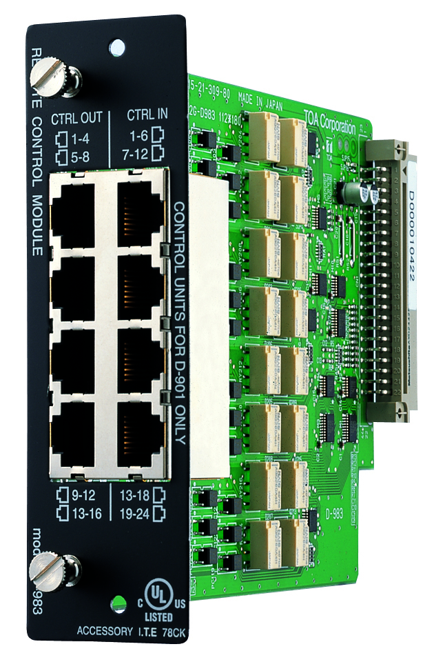 Module điều khiển từ xa TOA D-983