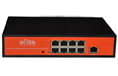 Switch PoE WITEK | 9 port 10/100Mbps PoE Switch WITEK WI-PS509