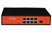 Switch PoE WITEK | 9 port 10/100Mbps PoE Switch WITEK WI-PS109