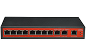 Switch PoE WITEK | 8GE+3GE port 24V PoE Switch WITEK WI-PS311G-24V