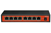 Switch PoE WITEK | 8 port 10/100Mbps 24V PoE Switch WITEK WI-PS108R