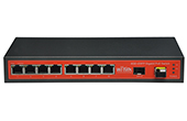 Switch PoE WITEK | 8 port 10/100/1000Mbps 24V PoE Switch WITEK WI-PS310GFR