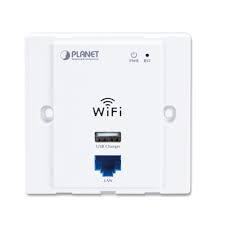 300Mbps 802.11n Wireless In-Wall PoE Access Point PLANET WNAP-W2200