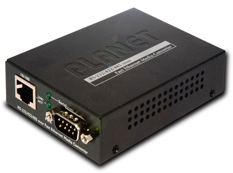 RS-232/ RS-422/ RS-485 over Fast Ethernet Media Converter PLANET ICS-100