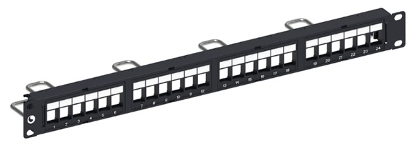 Patch panel 24 port COMMSCOPE CAT6 (760237040/9-1375055-2)