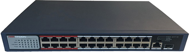 24-port 10/100Mbps PoE Switch HIKVISION DS-3E0326P-E/M