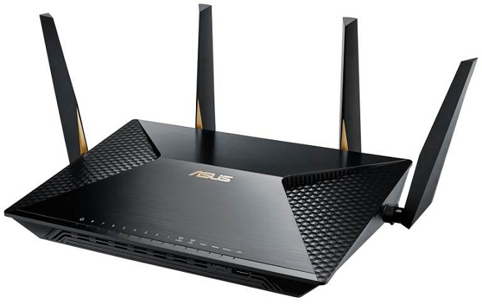 Bộ phát sóng Wi-Fi AC2600 hỗ trợ 2 cổng WAN VPN ASUS BRT-AC828