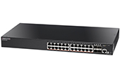 Thiết bị mạng Edgecore | 24-Port Gigabit Web-Smart Pro Switch PoE Edgecore ECS2100-28PP