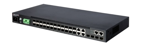 24-Port L2+ Gigabit Ethernet Access/Aggregation Switch Edgecore ECS4120-28F