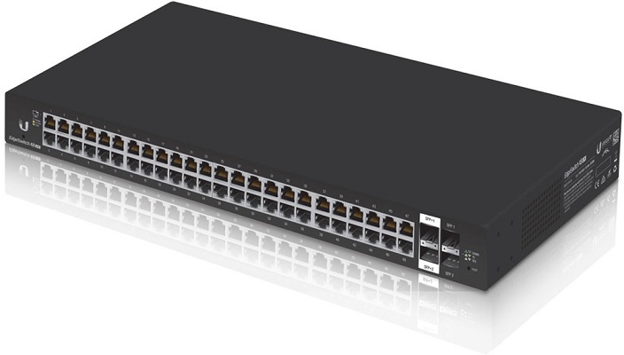 48-Port Managed Gigabit Switch with SFP UBIQUITI EdgeSwitch ES-48-LITE 