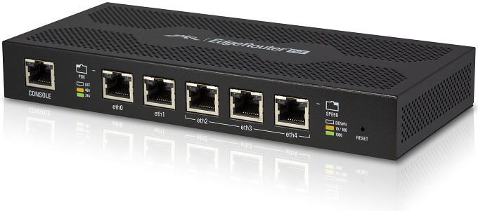 5-Port Gigabit Ethernet Router with PoE Out UBIQUITI EdgeRouter ER-PoE-5 