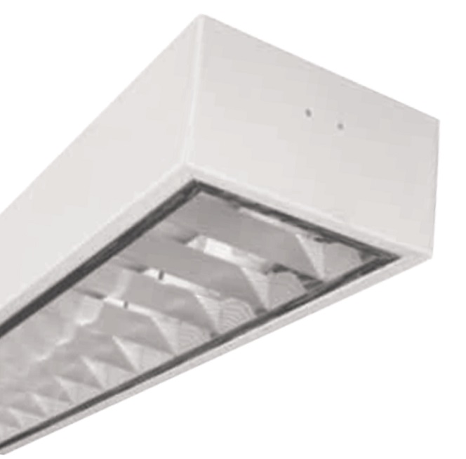 Máng đèn LED phản quang gắn nổi 1x9W DUHAL LDD 120