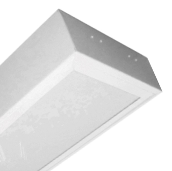 Máng đèn LED tán quang gắn nổi 2x18W DUHAL LLN 240