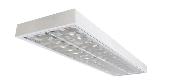 Máng đèn phản quang lắp nổi 2x18W DUHAL LDN 240