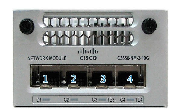 2 x 10GE network module spare Cisco C3850-NM-2-10G