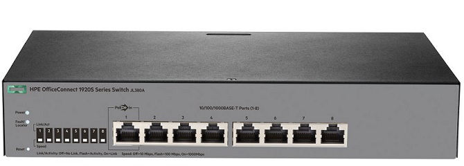 HP 1920S 8G Switch JL380A